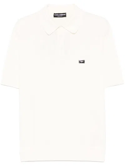 Dolce & Gabbana T-shirts And Polos In Natural White