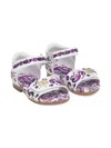Dolce & Gabbana Logo-plaque Sandals In White