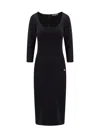Dolce & Gabbana Midi Dress In Black