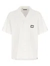 DOLCE & GABBANA LOGO PLAQUE SHIRT SHIRT, BLOUSE