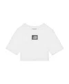 Dolce & Gabbana Logo-plaque Short-sleeved T-shirt In White