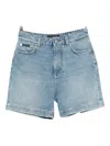 Dolce & Gabbana Logo-plaque Shorts In Blue