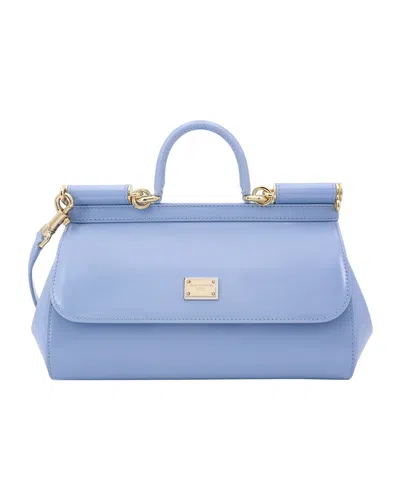 DOLCE & GABBANA DOLCE  GABBANA LOGO PLAQUE SICILY HANDBAG