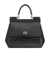 Dolce & Gabbana Logo-plaque Sicily Tote Bag In Black