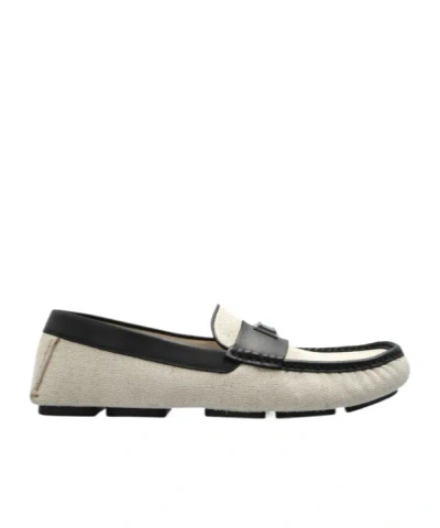 Dolce & Gabbana Logo-plaque Loafers In Green