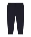 Dolce & Gabbana Logo-plaque Stretch-cotton Track Pants In Black