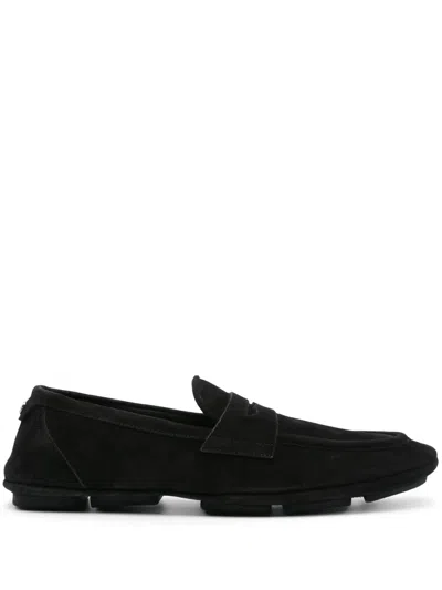 Dolce & Gabbana Dolce&gabbana Black Suede Loafer