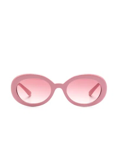 Dolce & Gabbana Kids' Logo-plaque Sunglasses In Pink