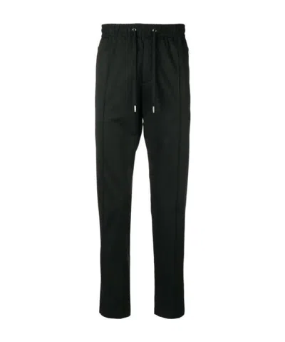 DOLCE & GABBANA LOGO PLAQUE SWEATPANTS