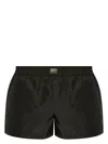 Dolce & Gabbana Men Short Swim Trunks With Tag In Black