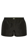 Dolce & Gabbana Men Short Swim Trunks With Tag In Black
