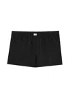 Dolce & Gabbana Costume Da Bagno Con Placca Logo In Black