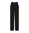 Dolce & Gabbana Logo-plaque Tailored Trousers