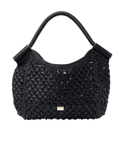 DOLCE & GABBANA DOLCE  GABBANA LOGO PLAQUE HANDBAG