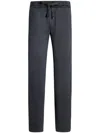 Dolce & Gabbana Logo-plaque Track Pants In Grey