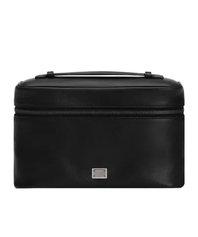 DOLCE & GABBANA LOGO PLAQUE WASH BAG