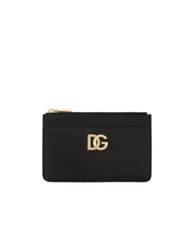 Dolce & Gabbana Woman Wallets And Small Leather Goods In Black