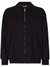 Dolce & Gabbana Logo-plaque Zip-up Bomber Jacket