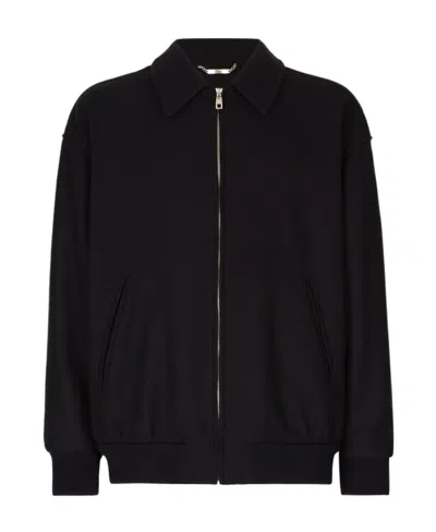 DOLCE & GABBANA DOLCE  GABBANA ZIPPED BOMBER JACKET