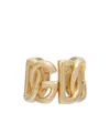 Dolce & Gabbana Logo Polished Earcuff In Yellow