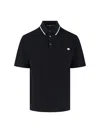 Dolce & Gabbana Polo Shirt In Piqué De Coton In Black