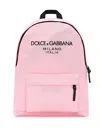 Dolce & Gabbana Logo-print Backpack In Pink