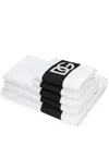 Dolce & Gabbana Logo-print Bath Towel In Weiss