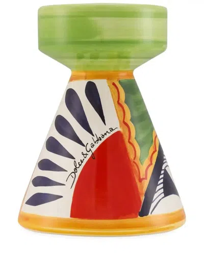 Dolce & Gabbana Logo-print Candleholder (15cm)