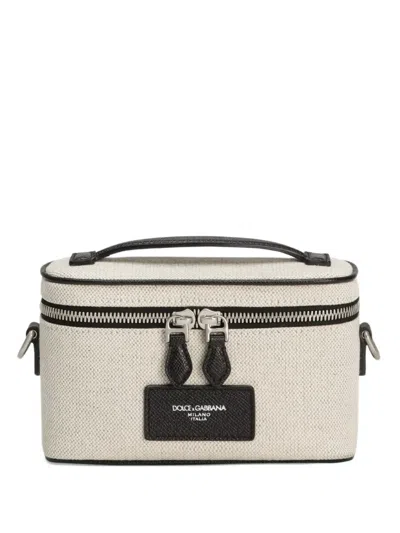 Dolce & Gabbana Logo-print Canvas Tote Bag