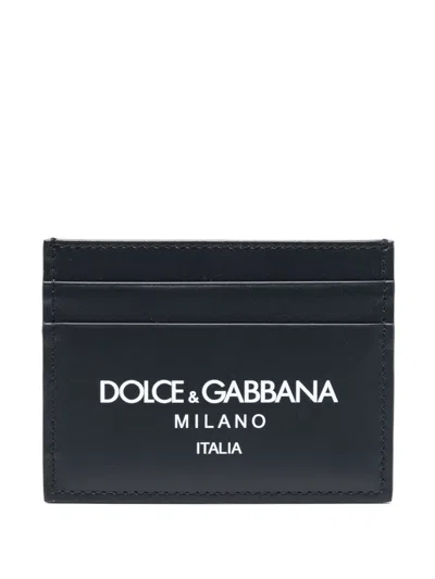 DOLCE & GABBANA LOGO-PRINT CARDHOLDER
