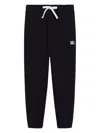 Dolce & Gabbana Logo-print Casual Trousers In Blue