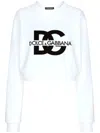 Dolce & Gabbana Cotton Sweatshirt In Weiss