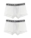 Dolce & Gabbana Two-pack White Boxers In White