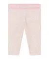 Dolce & Gabbana Logo-print Cotton Legging In Pink