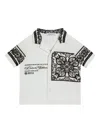 Dolce & Gabbana Logo-print Cotton Shirt