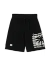 Dolce & Gabbana Logo-print Cotton Joggins In Black