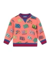 Dolce & Gabbana Logo-print Cotton Sweatshirt In Pink