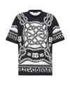Dolce & Gabbana Logo-print Cotton T-shirt In Black