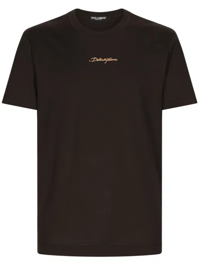 Dolce & Gabbana T-shirts And Polos In Brown