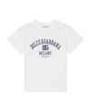 Dolce & Gabbana Logo-print Cotton T-shirt In White
