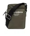 Dolce & Gabbana Logo-print Crossbody Bag In Black