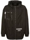 Dolce & Gabbana Logo-print Hooded Jacket In Black
