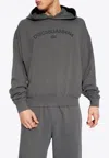 DOLCE & GABBANA LOGO PRINT HOODED SWEATSHIRT