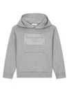 Dolce & Gabbana Logo-print Hoodie In Grey