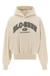 Dolce & Gabbana Hooded Sweatshirt In Jersey With Print In Neutral