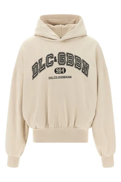 DOLCE & GABBANA LOGO PRINT HOODIE