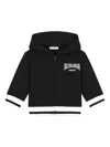 Dolce & Gabbana Logo-print Hoodie In Schwarz