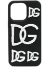 Dolce & Gabbana Logo-print Iphone 13 Pro Case In Black