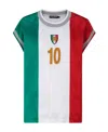 Dolce & Gabbana Logo-print Short-sleeved T-shirt In White
