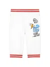Dolce & Gabbana Logo-print Jersey Joggings In White